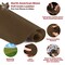 ELW Genuine American Leather Bison 8-9 oz (3.2-3.4mm) Pre-Cut - 4 to 23 SQ FT -Full Grain Leather Bison Hide DIY Craft Projects, Bag, Chap, Motorcycle, Clothing, Jewelry, Moccasins